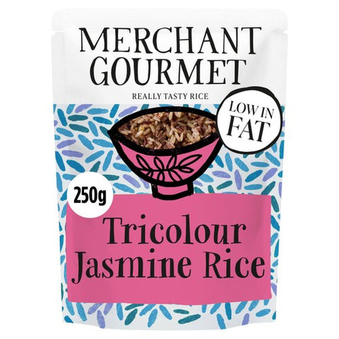 Merchant Gourmet - Tricolor Jasmine Rice 250g (Pack of 3)