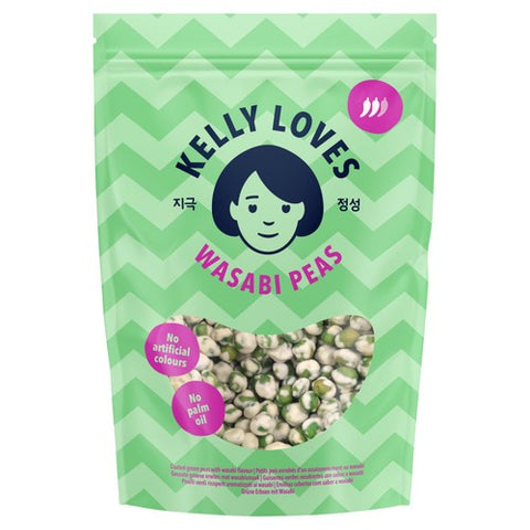 Kelly Loves Wasabi Peas 90g (Pack of 6)