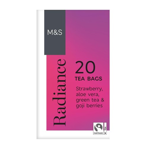 M&S Radiance Infusion Teabags 20's (Pack of 3)