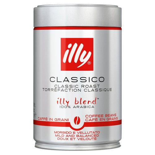 illy Classico Roast Coffee Beans 250g (Pack of 2)
