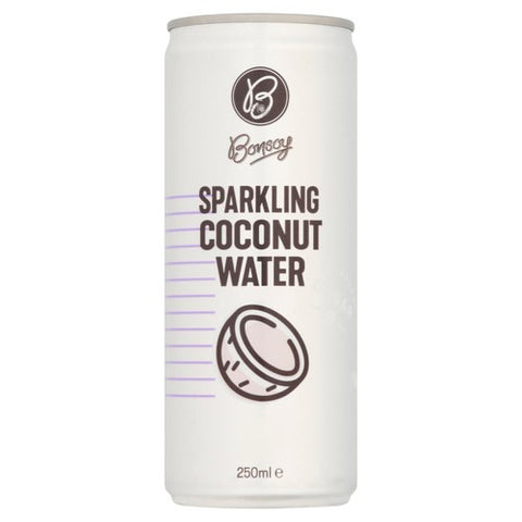 Bonsoy Sparkling Coconut Water 250ml (Pack of 6)