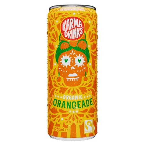 Karma Drinks Organic Orangeade 250ml (Pack of 3)