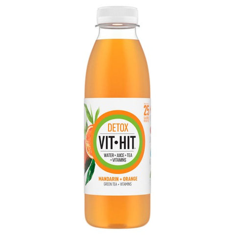 VITHIT Orange & Mandarin Vitamin Drink 500ml (Pack of 2)