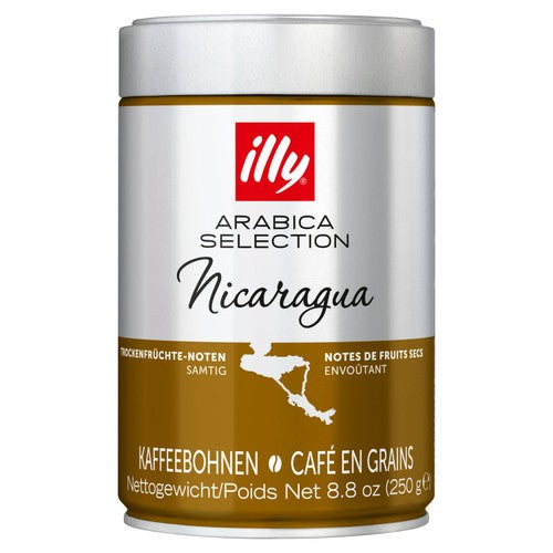 illy Arabica Selection Nicaragua Beans 250g (Pack of 2)