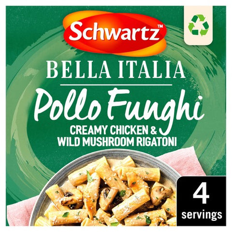 Schwartz x Bella Italia Pollo Funghi 30g (Pack of 2)