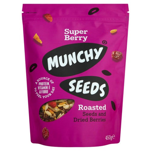 Munchy Seeds Super Berry Pouch 450g (Pack of 3)
