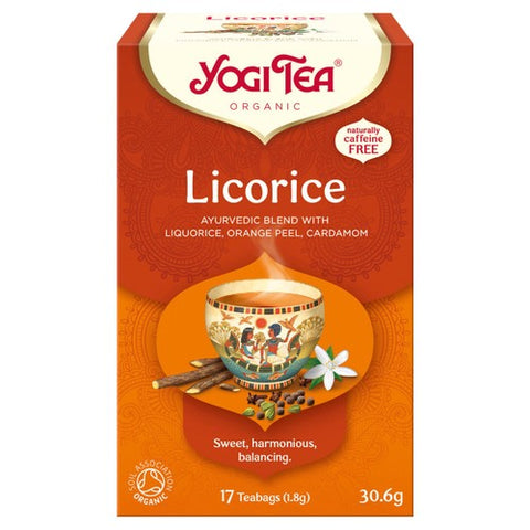Yogi Tea Licorice Organic Tea Bags 17's (Pack of 3)