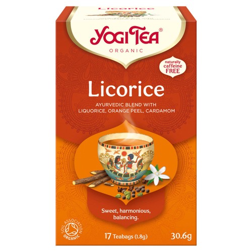 Yogi Tea Licorice Organic Tea Bags 17's (Pack of 3)