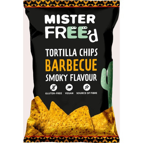 Mister Free'd Tortilla Chips Barbecue 135g (Pack of 3)