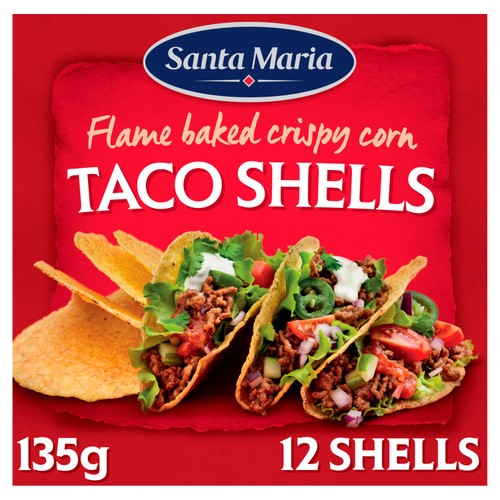 Santa Maria Taco Shells 135g (Pack of 2)