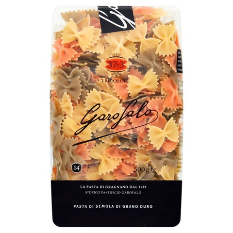 Garofalo Farfalle Tricolore Pasta 500g (Pack of 3)