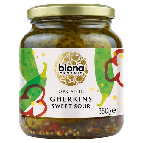Biona Organic Gherkins 350g (Pack of 2)