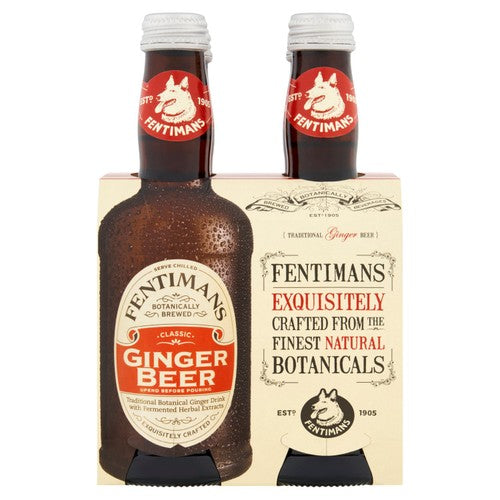 Fentimans Ginger Beer 4 x 275ml (Pack of 2)