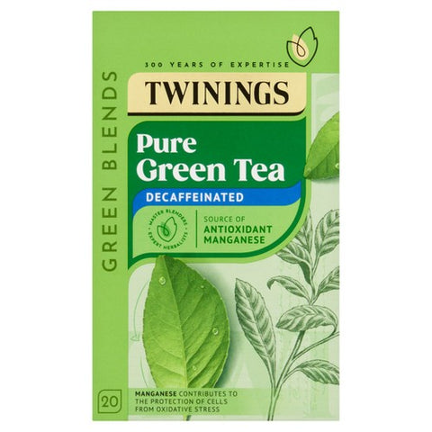 Twinings Decaffeinated Green Tea 20's (Pack of 3)