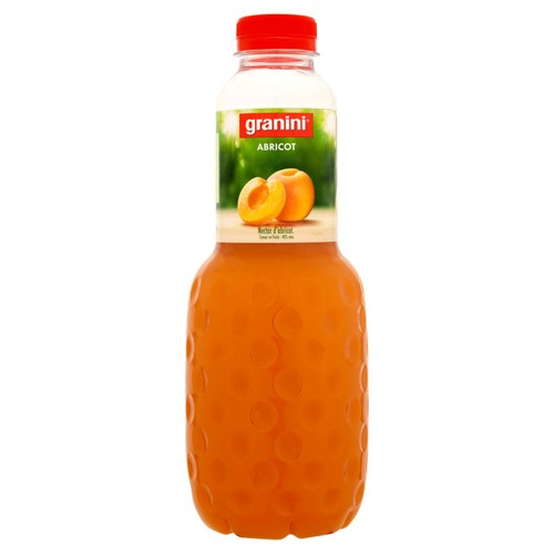 Granini Apricot Puree Juice Drink 1L (Pack of 2)