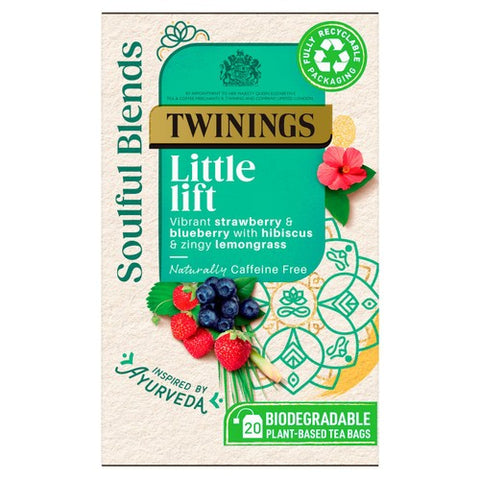 Twinings Soulful Blends Little Lift 20's (Pack of 3)