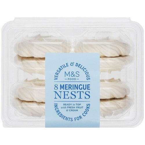 M&S 8 Meringue Nests 96g (Pack of 6)