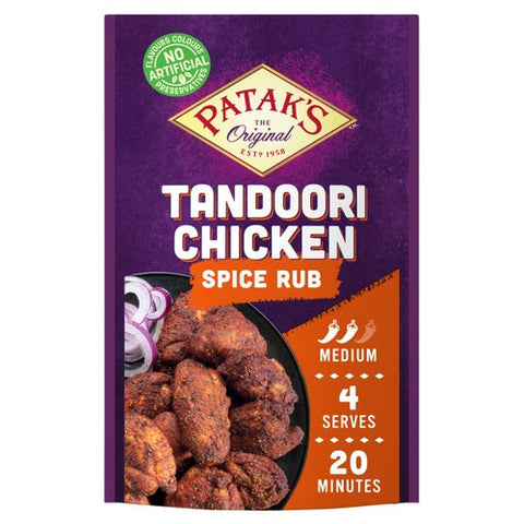 Pataks Tandoori Chicken Spice Rub 18's (Pack of 2)