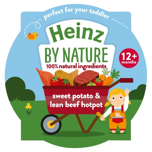 Heinz Sweet Potato & Lean Beef Hotpot Baby Food Tray 1+ Year 200g (Pack of 2)