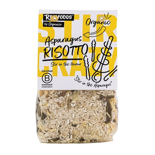Realfoods Organic Asparagus Risotto 250g (Pack of 2)