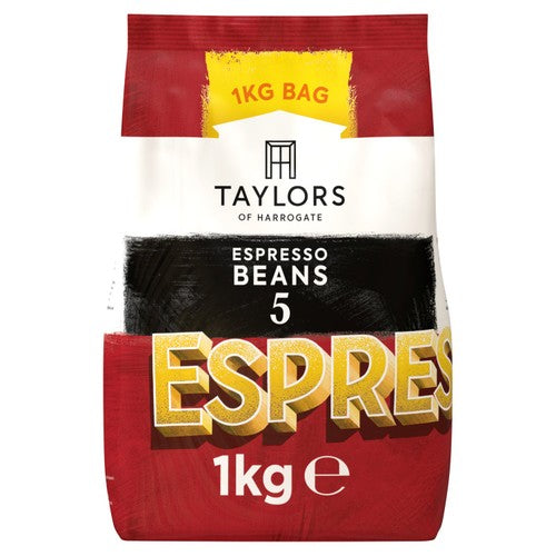 Taylors Espresso Coffee Beans 1kg (Pack of 2)