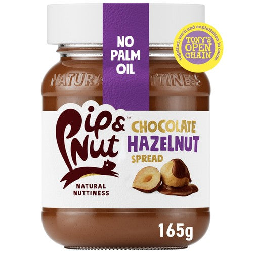 Pip & Nut Chocolate Hazelnut Spread 165g (Pack of 2)
