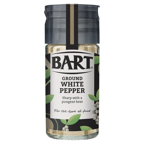 Bart White Pepper Ground 42g (Pack of 2)