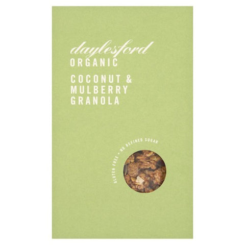 Daylesford Organic Coconut & Mulberry Granola 350g (Pack of 3)