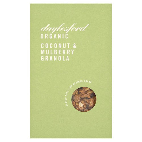 Daylesford Organic Coconut & Mulberry Granola 350g (Pack of 3)