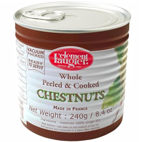 Clement Faugier Chestnuts Whole 240g (Pack of 3)