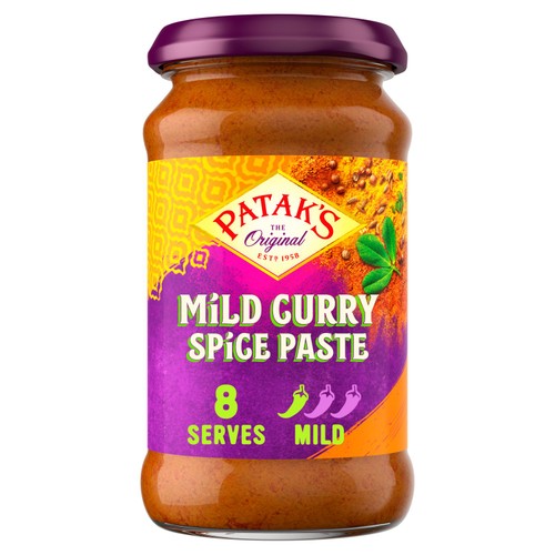 Patak's Mild Curry Spice Paste 283g (Pack of 2)