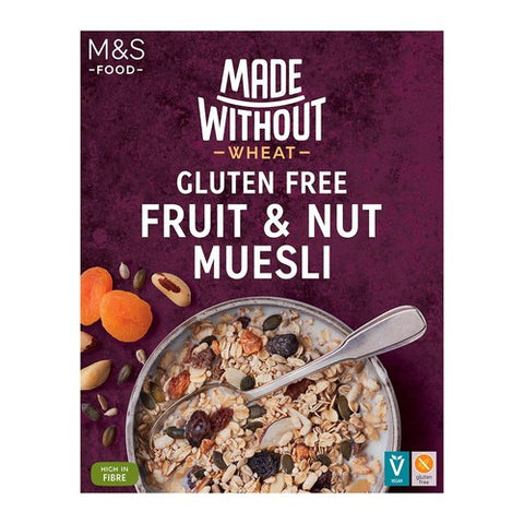 M&S Made Without Fruit & Nut Muesli 360g (Pack of 3)