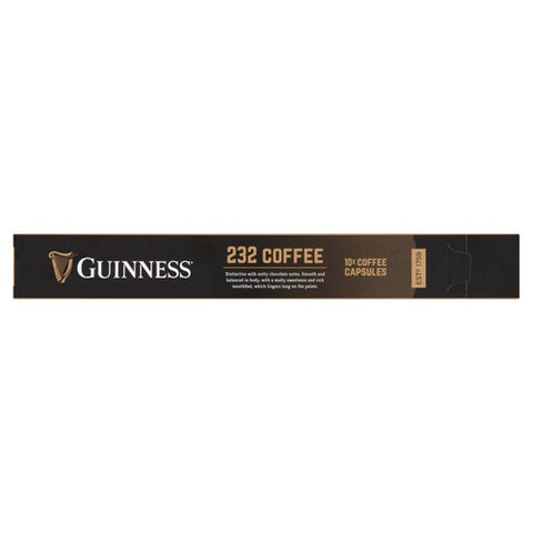 Tiki Tonga Guinness 232 Coffee Nespresso Capsules, 10 pods pack (Pack 3)