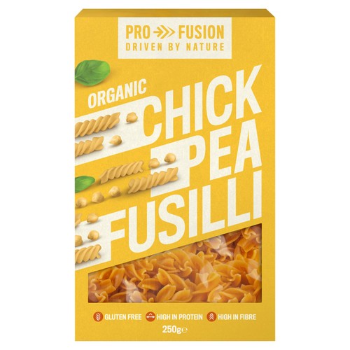 Profusion Organic Chickpea Fusilli 250g (Pack of 3)