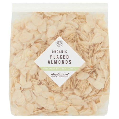 Daylesford Organic Flaked Almonds 250g (Pack of 3)