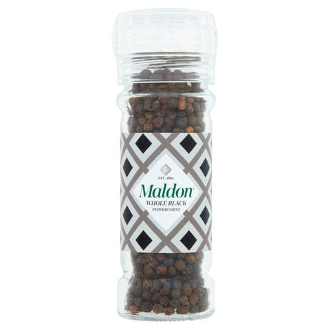 Maldon Salt Perfectly Crushed Pepper Grinder 50g (Pack of 2)