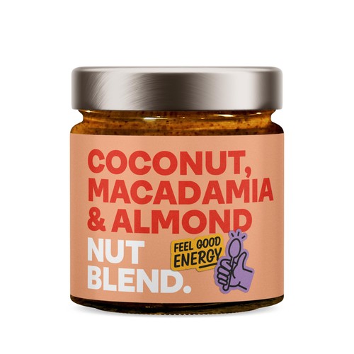 Nut Blend Coconut, Macadamia & Almond Butter 200g (Pack of 3)