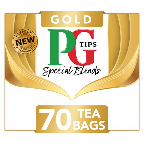PG Tips Gold Special Blends Tea Speciality Black Tea Bags 70's (Pack of 2)