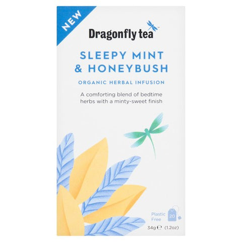 Dragonfly Organic Sleepy Mint & Honeybush 20's (Pack of 3)