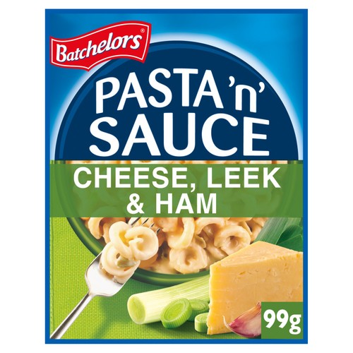 Batchelors Pasta N Sauce Cheese Leek & Ham 99g (Pack of 3)