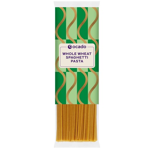 Ocado Whole Wheat Spaghetti Pasta 500g (Pack of 3)