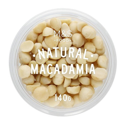 M&S Macadamia Nuts 140g (Pack of 3)