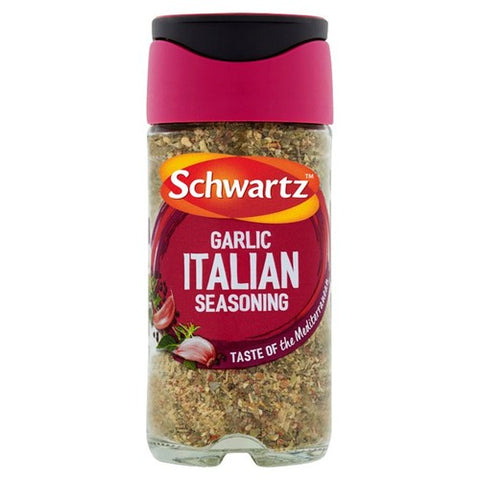 Schwartz Garlic Italian Seasoning Jar 43g (Pack of 2)