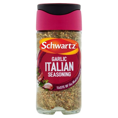 Schwartz Garlic Italian Seasoning Jar 43g (Pack of 2)