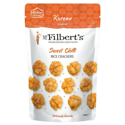 Mr Filberts Sweet Chilli Rice Crackers 150g (Pack of 3)