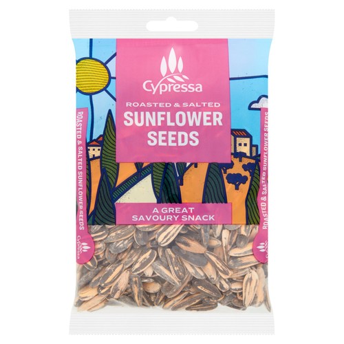 Cypressa Roasted & Salted Sunflower Seeds 100g (Pack of 3)