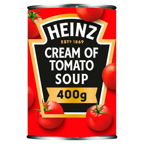 Heinz Cream of Tomato Soup 400g (Pack of 2)