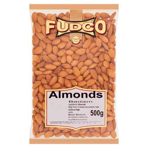 Fudco Almonds 500g (Pack of 3)