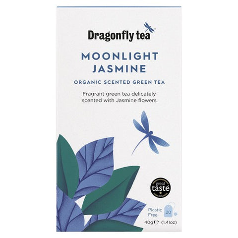 Dragonfly Moonlight Jasmine Green Tea Bags 20's (Pack of 3)