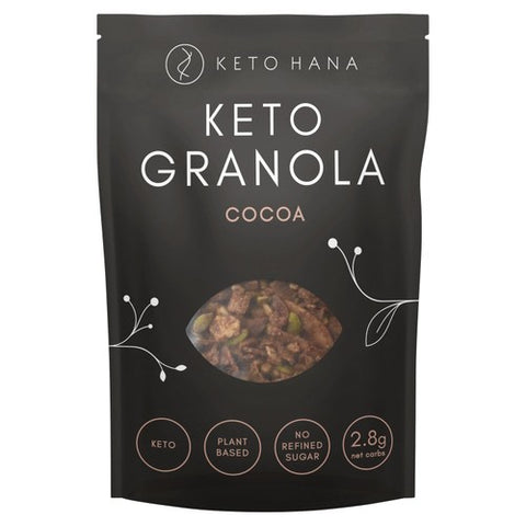 Keto Hana Cocoa Granola 300g (Pack of 3)